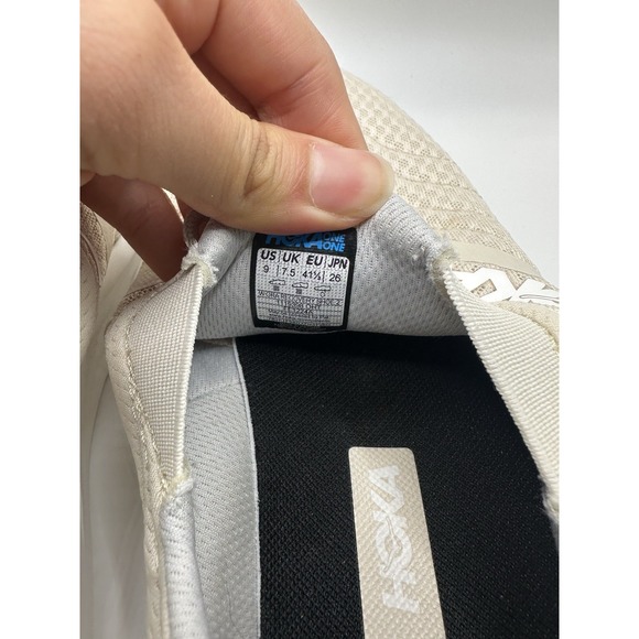 Hoka Ora Recovery Shoe 2 Slip On Women's 9 Tan/White - Picture 7 of 8